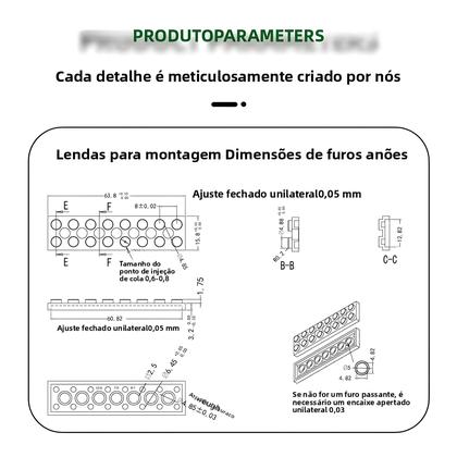 Imagem de Conjunto De Blocos De Construção Curvos Coloridos Com 163 Peças Compatível Com Blocos De Montar DIY