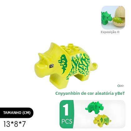 Imagem de Conjunto De Blocos De Construção De Animais Marinhos Grandes Compatível Com Duplo Brinquedo