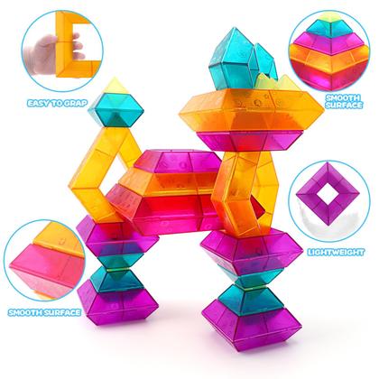 Imagem de Conjunto de blocos de construção Make Kids Smile Bubble Fun 30 unidades de 2 a 6 anos