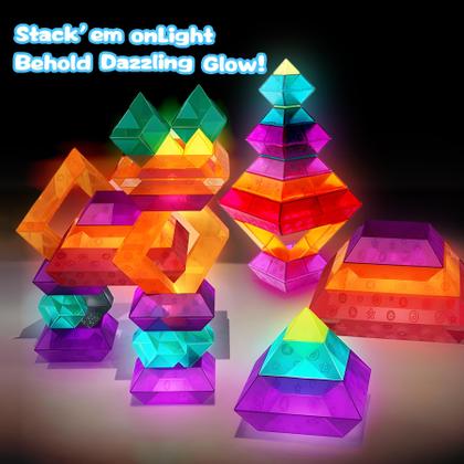 Imagem de Conjunto de blocos de construção Make Kids Smile Bubble Fun 30 unidades de 2 a 6 anos