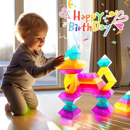 Imagem de Conjunto de blocos de construção Make Kids Smile Bubble Fun 30 unidades de 2 a 6 anos