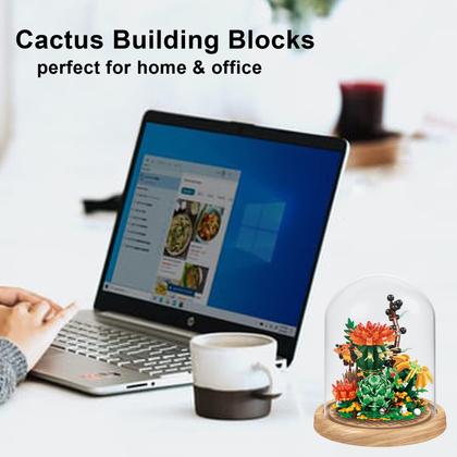 Imagem de Conjunto de blocos de construção QARULUS Flower Bouquet Botanical Collection