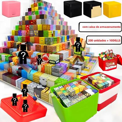 Imagem de Conjunto De Blocos Magnéticos Para Crianças Com Balde De Armazenamento, Brinquedo Educacional