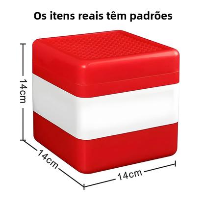 Imagem de Conjunto De Blocos Magnéticos Para Crianças Com Balde De Armazenamento, Brinquedo Educacional