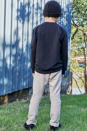 Imagem de Conjunto de Blusão e Calça Comfy em Moletom sem Pelúcia 81299 LucBoo Infantil Menino