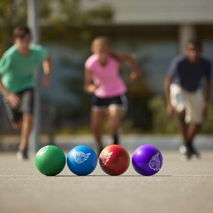 Imagem de Conjunto de bolas de Dodgeball Franklin Sports Superskin Coated Foam x6