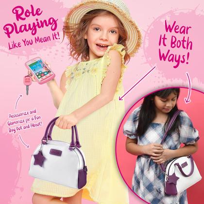 Imagem de Conjunto de bolsas Star Princess My First Purse com acessórios para meninas a partir de 3 anos