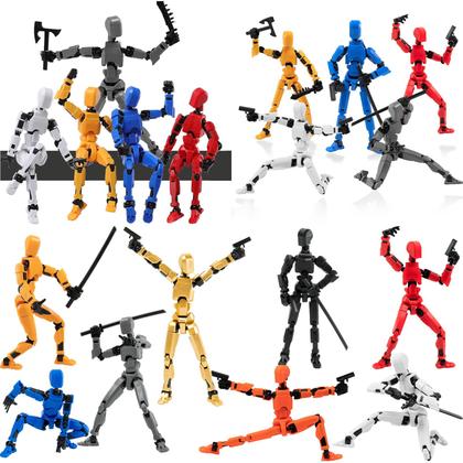 Imagem de Conjunto de bonecos de ação Gmajdar Titan T13 para crianças - 4 unidades