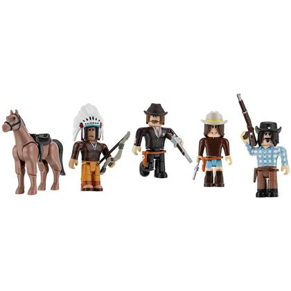 Imagem de Conjunto de bonecos de ação Roblox The Wild West com item exclusivo
