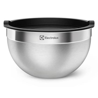 Imagem de Conjunto De Bowls Tigelas De Inox Com Tampa Plástica