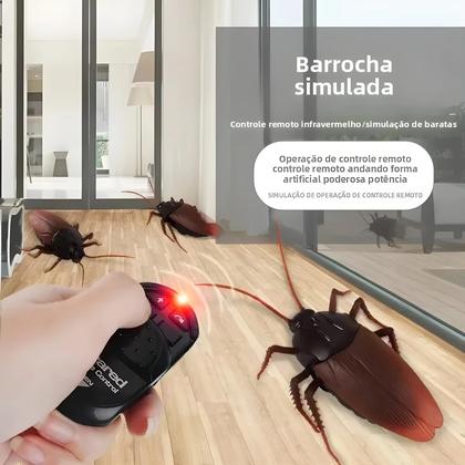 Imagem de Conjunto De Brincadeiras Com Controle Remoto Eletrônico De Baratas, Insetos Assustadores Que