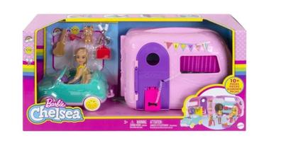 Imagem de Conjunto de Brinquedos Barbie Chelsea Camper - Com Armário e 15 Acessórios