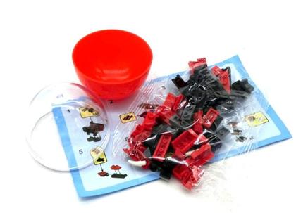 Imagem de Conjunto de brinquedos Building Blocks HOCHE Dinosaur Eggs, pacote com 6 para crianças