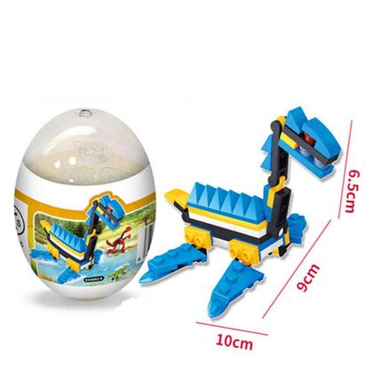 Imagem de Conjunto de brinquedos Building Blocks HOCHE Dinosaur Eggs, pacote com 6 para crianças