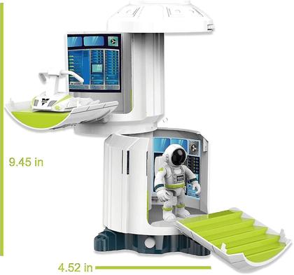 Imagem de Conjunto de brinquedos da Estação Espacial com luzes Sound Astronaut Figur