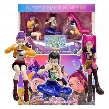 Conjunto De Brinquedos De Anime Kpop Demon Hunters, Máscara De