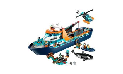 Imagem de Conjunto de brinquedos de construção LEGO City Arctic Explorer Ship 60368