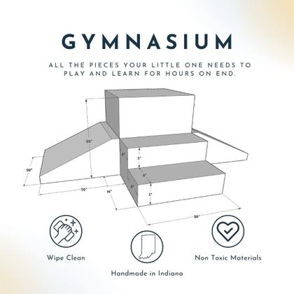 Imagem de Conjunto de brinquedos de espuma de interior Foamnasium Gymnasium para crianças pequenas