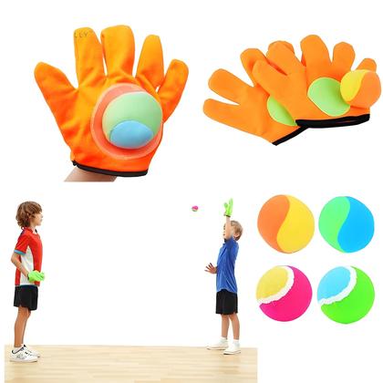 Imagem de Conjunto De Brinquedos Esportivos Para Crianças, Bola Pegajosa Para Atividades Ao Ar Livre, Jogo