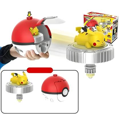 Imagem de Conjunto de Brinquedos Interativos Pokémon - Pikachu, Squirtle e Charmander - Gyro Top para Crianças