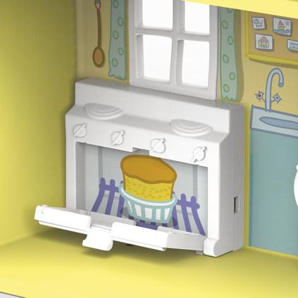 Imagem de Conjunto de Brinquedos Peppa Pig - Casa da Família com Boneco - Peppa's Adventures