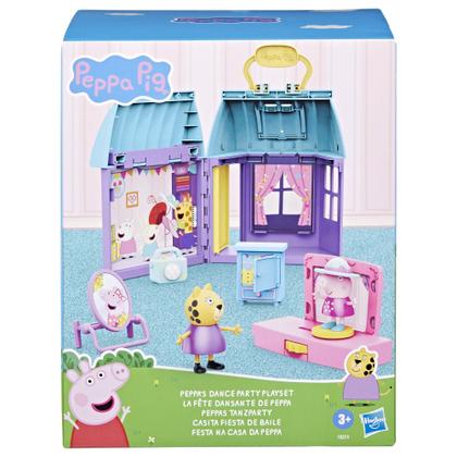 Imagem de Conjunto de brinquedos Peppa Pig Peppa's Dance Party com House 2 Figures 6 Acc