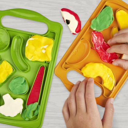 Imagem de Conjunto de brinquedos Play-Doh Pizza Slice com 11 ferramentas e 8 latas para crianças a partir de 3 anos