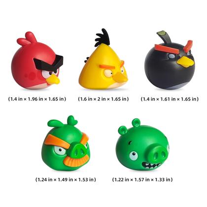 Imagem de Conjunto de brinquedos ROLOSO Angry Birds Build N' Launch com 20 unidades