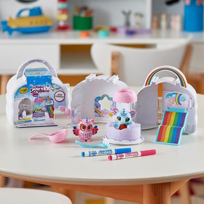Imagem de Conjunto de brinquedos Toy Crayola Scribble Scrubbie Cloud para crianças de 3 a 6 anos
