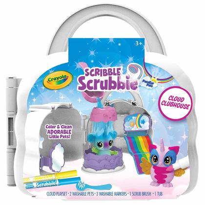 Imagem de Conjunto de brinquedos Toy Crayola Scribble Scrubbie Cloud para crianças de 3 a 6 anos