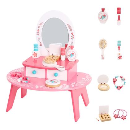 Imagem de Conjunto de brinquedos Vanity Play TOOKYLAND Toddler Princess para meninas de 3 anos ou mais