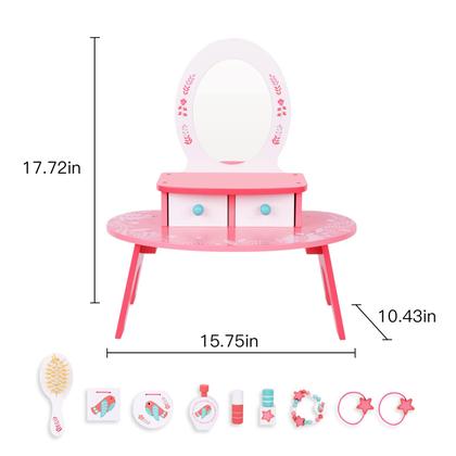 Imagem de Conjunto de brinquedos Vanity Play TOOKYLAND Toddler Princess para meninas de 3 anos ou mais