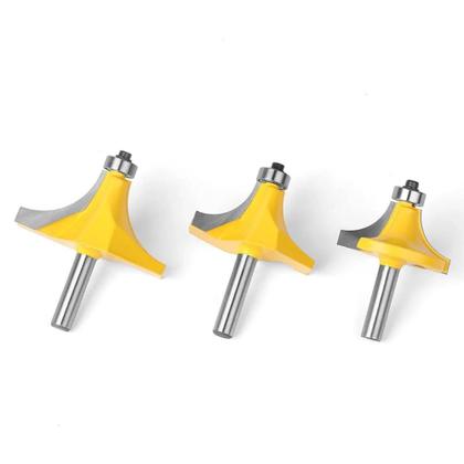 Imagem de Conjunto De Brocas De Fresadora Com Haste De 8mm Em Carboneto De Tungstênio Para Trabalhos Em