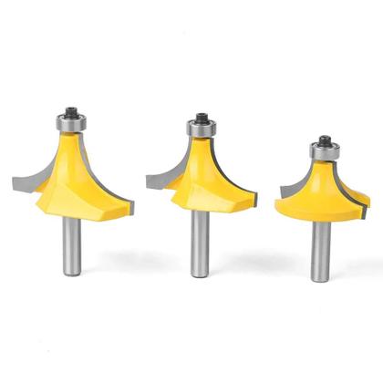 Imagem de Conjunto De Brocas De Fresadora Com Haste De 8mm Em Carboneto De Tungstênio Para Trabalhos Em