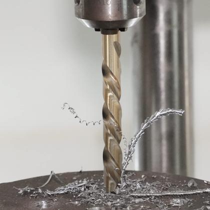 Imagem de Conjunto de brocas GMTOOLS M35 HSS Cobalt 8 mm 135, ponta 10 unidades