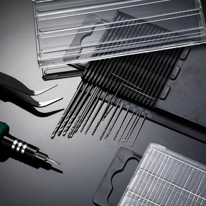 Imagem de Conjunto de brocas Honoson Micro Mini 0,3-1,6 mm HSS Twist 100 unidades