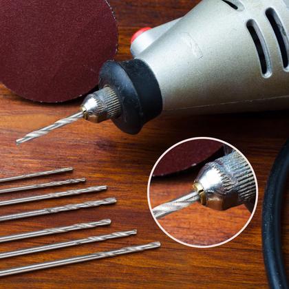 Imagem de Conjunto de brocas Honoson Micro Mini 0,3-1,6 mm HSS Twist 100 unidades