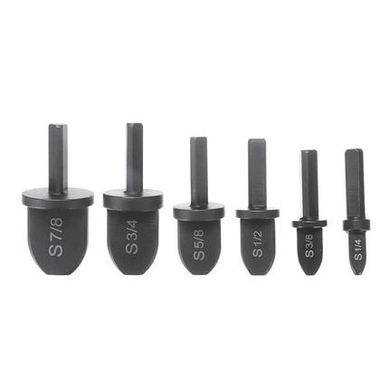 Imagem de Conjunto De Brocas Para Tubos De Cobre Com 6 Peças, Cabo Triangular, Expansor E Ferramentas Manuais