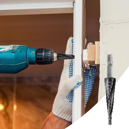 Imagem de Conjunto de brocas Step Drill Lytool M35 em aço cobalto de 3 peças 1/8-7/8