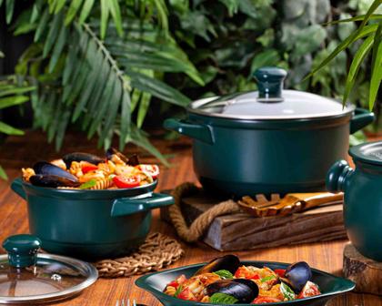 Imagem de Conjunto de Caçarolas Duo Smart 5 Peças Matte Ceraflame