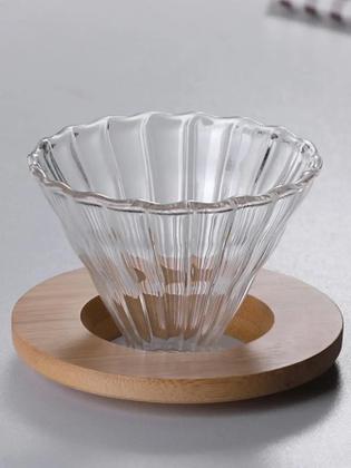 Imagem de Conjunto De Cafeteira De Vidro De 600ml Com Filtro De Café Para Casa Ou Escritório Punana