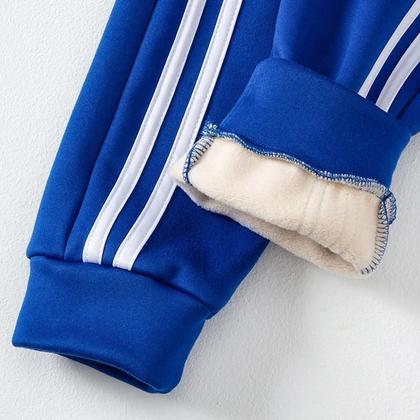 Imagem de Conjunto De Calças De Moletom Grossas Multicoloridas Para Meninos E Meninas Outono Inverno Calças