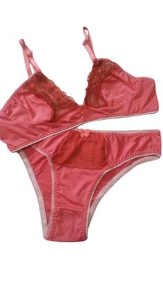 Imagem de Conjunto de Calcinha e Sutiã Sutia Renda Sutian Feminino Lingerie