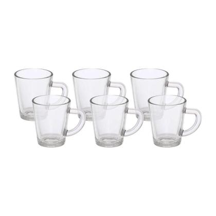 Imagem de Conjunto de Canecas com 06 Peças de 70ml CANC090 - Hauskraft