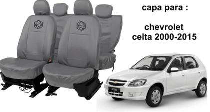 Imagem de Conjunto de capa couro Celta 2000-15 + brinde limpador