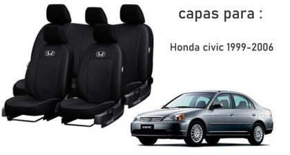 Imagem de Conjunto de Capa de Couro Civic 99-06 + Kit Limpador de Parabrisa