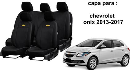 Imagem de Conjunto de Capa de Couro Onix + Tapete Personalizado + Capa de Volante