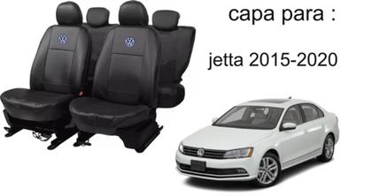 Imagem de Conjunto de Capa de Couro + Tapete + Capa de Volante Jetta 15-20