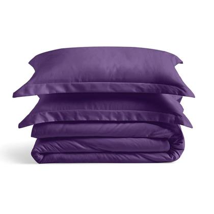 Imagem de Conjunto de capa de edredom Cosy House Collection Luxury Purple Full/Queen