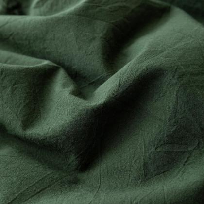 Imagem de Conjunto de capa de edredom JIYUAN 100% algodão lavado, queen size, verde